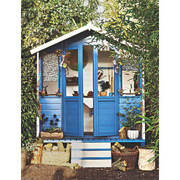 Cuprinol Garden Shades Exterior Wood Paint Matt White Daisy 2.5Ltr