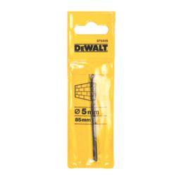 DEWALT  Straight Shank Masonry Drill Bit 5mm x 85mm