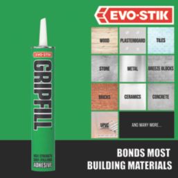 Evo-Stik Gripfill Solvented Grab Adhesive Beige 350ml