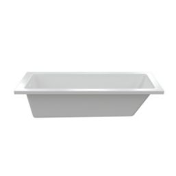 Colorado  Single-Ended Bath Acrylic No Tap Holes 1600mm x 700mm