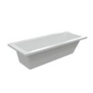 Colorado  Single-Ended Bath Acrylic No Tap Holes 1600mm x 700mm