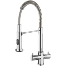 Refurb Franke Varzo   Pull-Out Mono Mixer Kitchen Tap Chrome