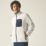 Regatta Frankie Full Zip Fleece White Stone / Navy 2X Large 55" Chest