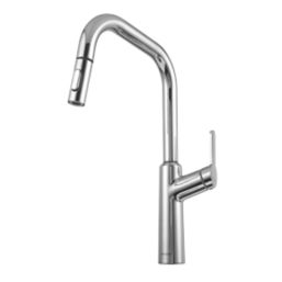 Clearwater Santor SAN20CP Single Lever Tap with Twin Spray Pull-Out Chrome
