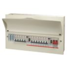 Wylex  21-Module 12-Way Populated  Dual RCD Consumer Unit