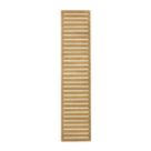Forest  Softwood Rectangular Slatted Trellis 1' x 6' 5 Pack