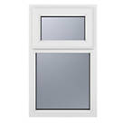 Crystal  Top Opening Obscure Double-Glazed Casement White uPVC Window 610mm x 1040mm