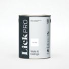 LickPro  Eggshell White RAL 9010 Emulsion Paint 5Ltr