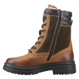 Cotswold Lacock Size 5 Womens Tan Waterproof Lace & Zip Non Safety Work Boots