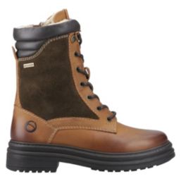 Cotswold Lacock Size 5 Womens Tan Waterproof Lace & Zip Non Safety Work Boots