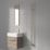 Reina 1500mm x 22mm 119BTU Brass Pole Electric Towel Rail Radiator