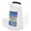 Hilka Pro-Craft ABS Plastic Measuring Jug with Spout White 2Ltr