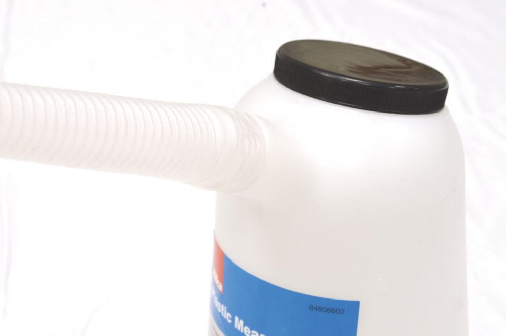 5L HILKA Plastic Measuring Jug With Flexible Spout & Lid, For Oil, Water, Fuel DIY
