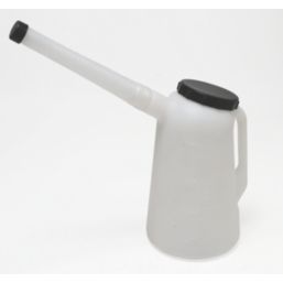 Hilka Pro-Craft ABS Plastic Measuring Jug with Spout White 2Ltr