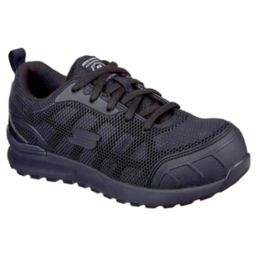 Skechers Bulklin Ayak Metal Free Womens  Safety Trainers Black Size 5