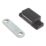 Essentials 2-Hole Magnetic Cabinet Catch Black 41mm x 16mm 10 Pack