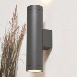 Zink Morro Outdoor Up and Down Wall Light Anthracite