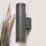 Zink Morro Outdoor Up and Down Wall Light Anthracite
