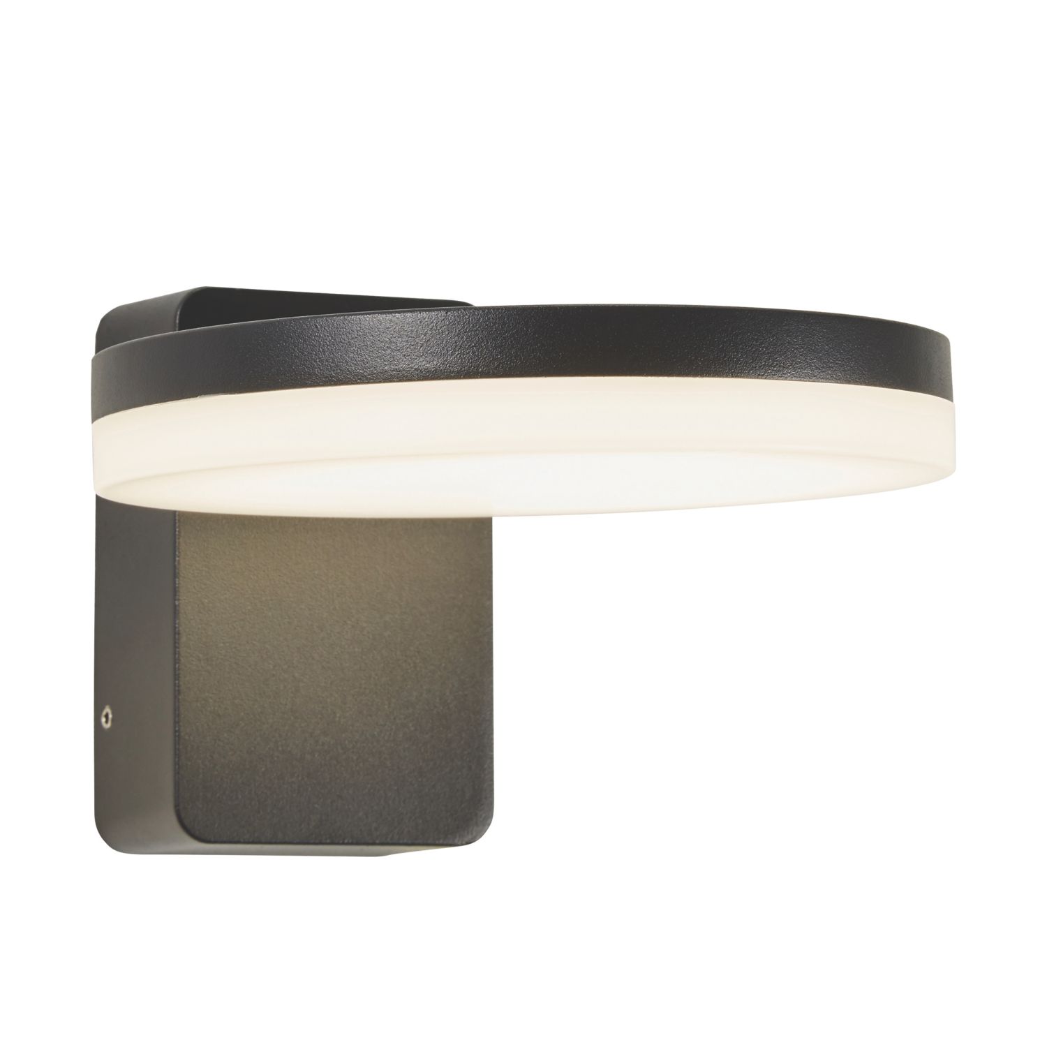 Zink Corte Outdoor LED Wall Light Black 12W 700lm (102VJ)
