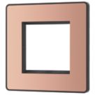 British General Evolve 2-Module Modular Faceplate Copper
