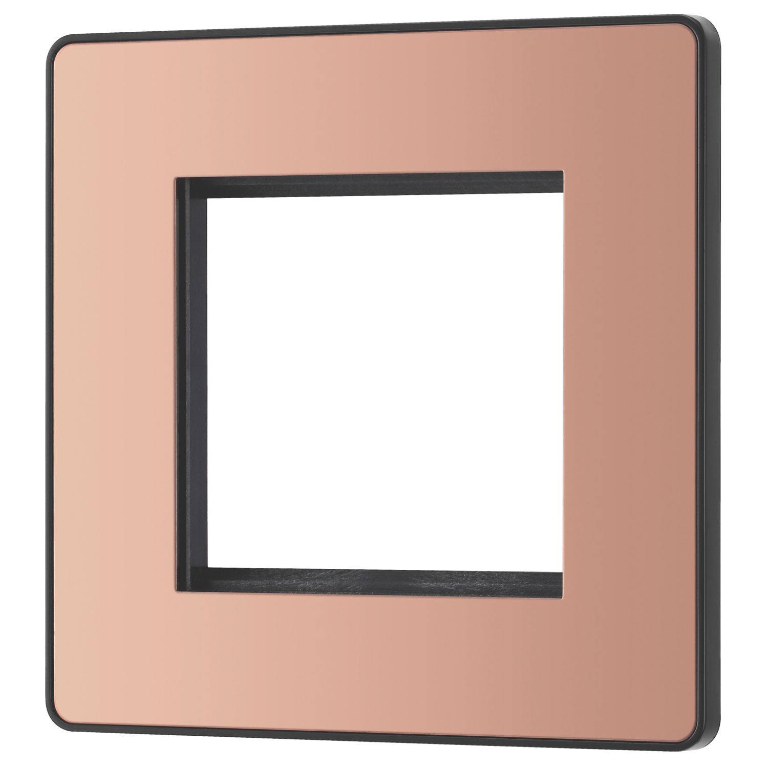 British General Evolve 2-Module Modular Faceplate Copper (102XG)