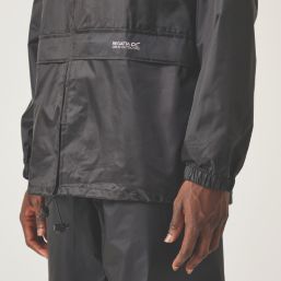Regatta Stormbreak  100% Waterproof Jacket Black Medium Size 40" Chest