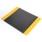 COBA Orthomat Comfort Plus Anti-Fatigue Floor Mat Black / Yellow 1500mm x 900mm x 15mm