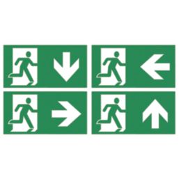 Brackenheath  LED Exit Sign Wall/Ceiling-Mounted 230mm x 310mm