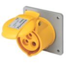 Amphenol 16A 2P+E Panel Socket 130V