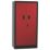 Hilka Pro-Craft Red / Black Tall Garage Cabinet 762mm x 458mm x 1524mm