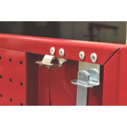 Hilka Pro-Craft Red/Black Tall Garage Cabinet 762mm x 458mm x 1524mm