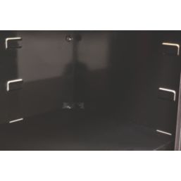 Hilka Pro-Craft Red/Black Tall Garage Cabinet 762mm x 458mm x 1524mm