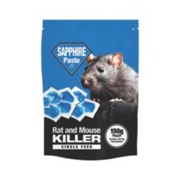 Sapphire  Rat & Mouse Killer Rodenticide Paste 10g 15 Pack