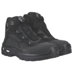U-Power Kora Size 7  Black Water-Resistant  Safety Boots