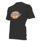 Dickies  Short Sleeve T-Shirt Black Medium 21" Chest