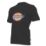 Dickies  Short Sleeve T-Shirt Black Medium 21" Chest