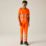 Regatta Pro Comfort Hi-Vis Polo Orange 3X Large 54" Chest