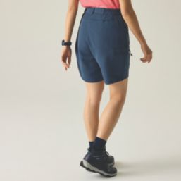 Regatta Chaska III Womens Shorts Dark Denim Size 16