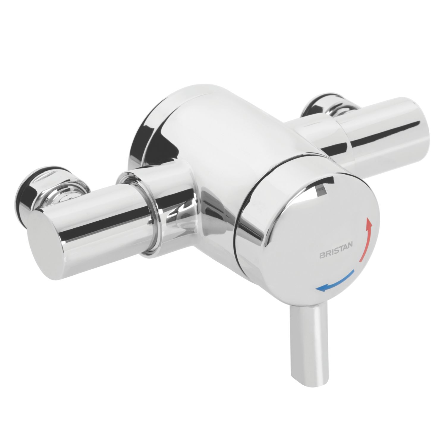 Bristan Commercial Exposed Single Outlet Thermostatic Chrome Shower Valve (103JE)