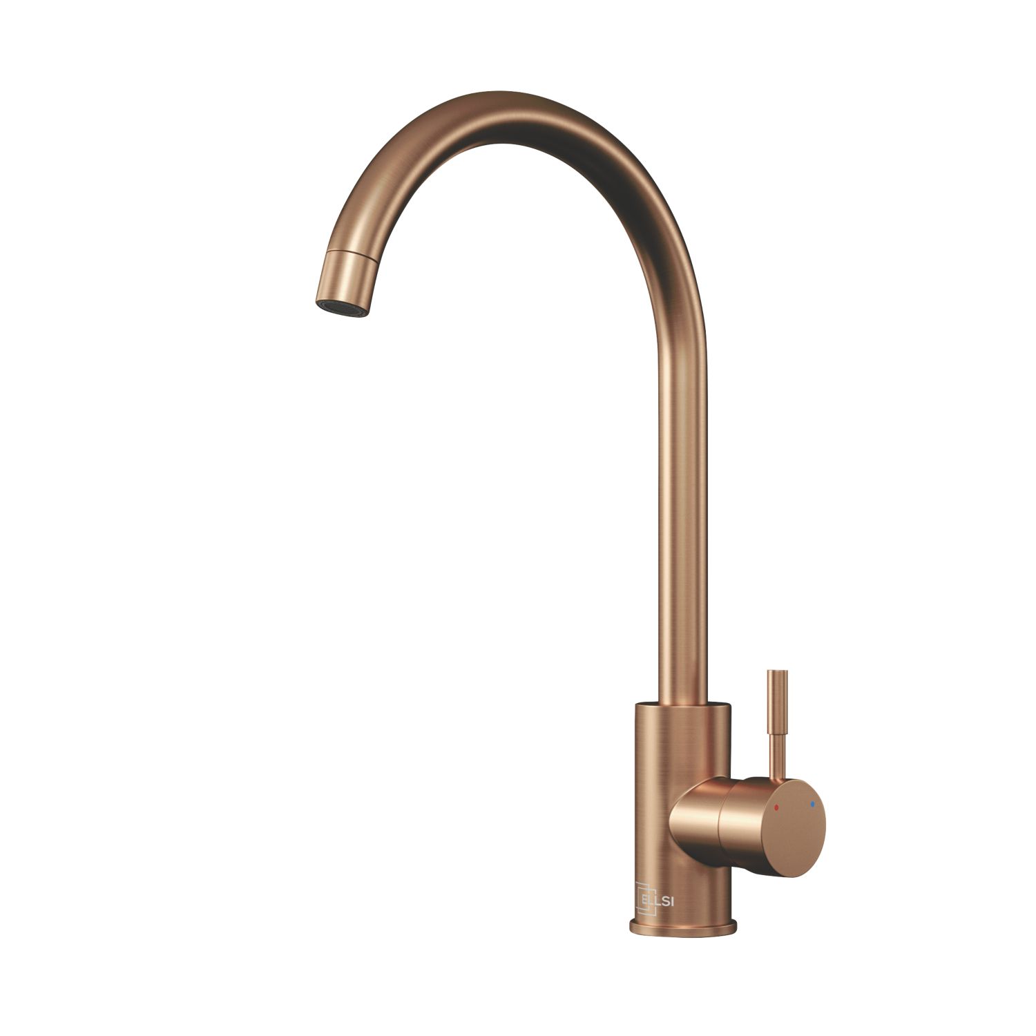 ETAL Holly Single Lever Kitchen Mixer Tap Brushed Copper (103JL)