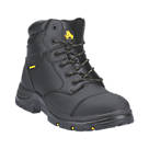 Amblers AS305C Metal Free  Safety Boots Black Size 8