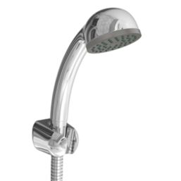 ETAL Eric Polished Chrome 75mm Deck Mounted Dual Control Manual Shower Mixer Tap