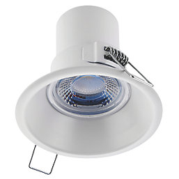LAP CosmosEco Fixed  Fire Rated LED Anti-Glare Downlight White 4W 500lm