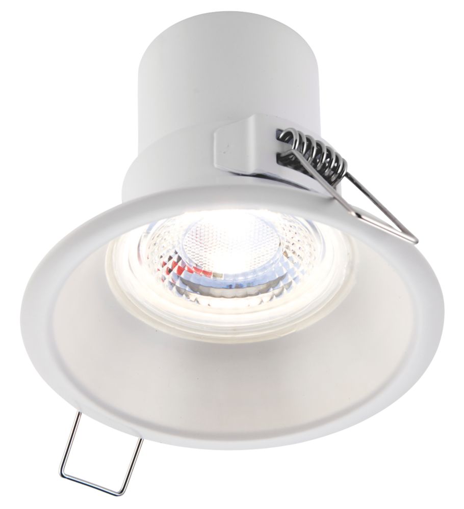 LAP CosmosEco Fixed Fire Rated LED AntiGlare Downlight White 4W 500lm
