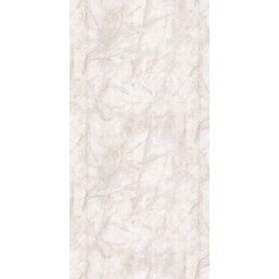 Splashwall Himalayan Marble Postformed Bathroom Wall Panel Matt Beige 1200mm x 2420mm x 10mm