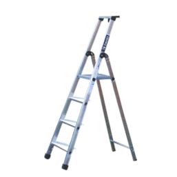 TB Davies Aluminium 1.50m 4 Step Platform Step Ladder