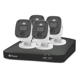 Swann Enforcer SWDVK-846854MQB-EU 64GB 8-Channel 1080p DVR CCTV Kit & 4 Indoor & Outdoor Cameras