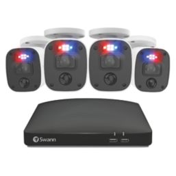 Swann Enforcer SWDVK-846854MQB-EU 64GB 8-Channel 1080p DVR CCTV Kit & 4 Indoor & Outdoor Cameras