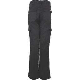 Dickies Everyday Flex Womens Trousers Black Size 12 31" L