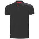 Helly Hansen Oxford Polo Shirt Black Medium 39" Chest